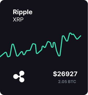 Ripple XRP price card